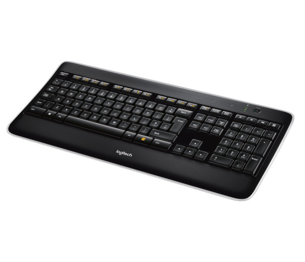 Logitech Klawiatura komputerowa LOGITECH K800 Bezprzewodowa US 920-00 - 1381019 - zdjęcie 3